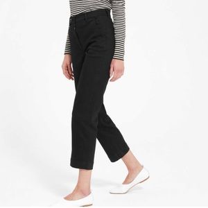 Everlane Straight Leg Crop Size 2 Black